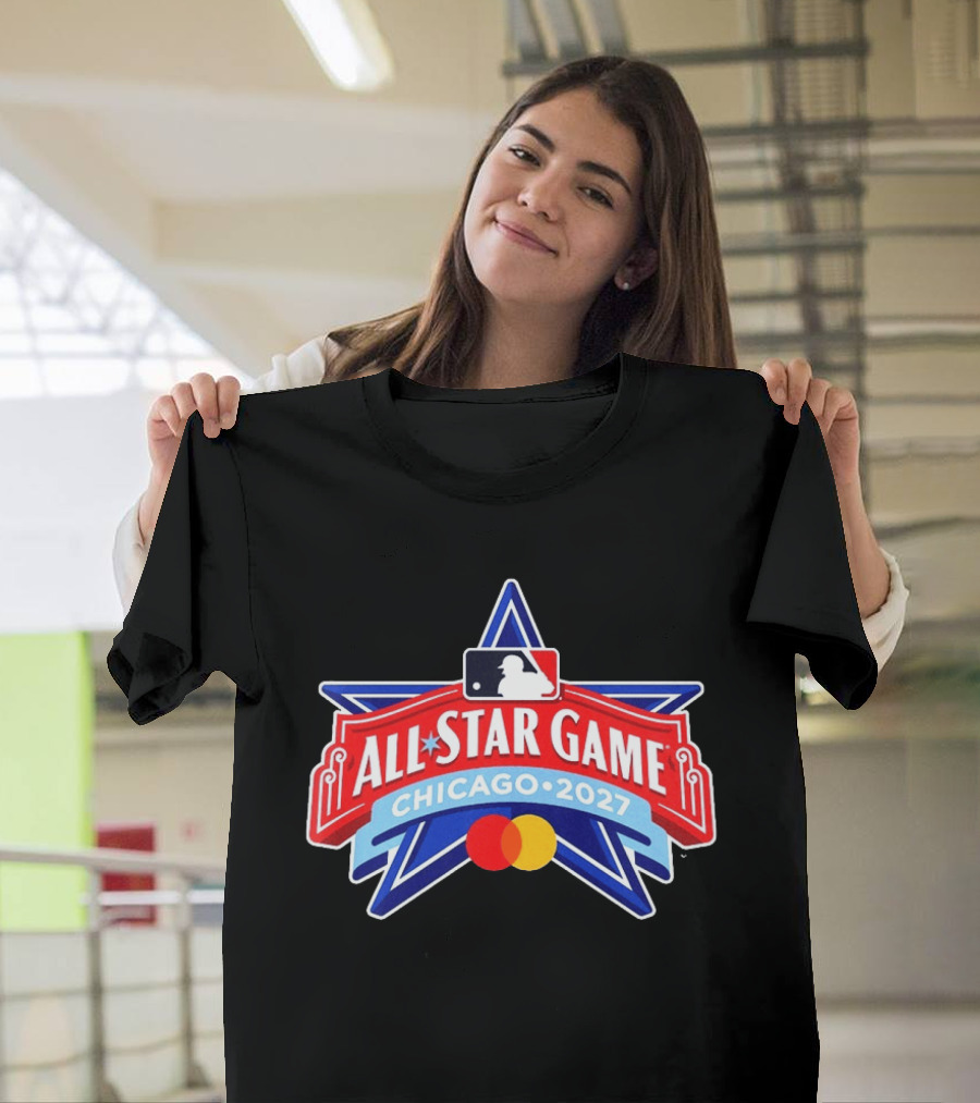 MLB All Star Game 2027 Chicago Mastercard T-Shirt