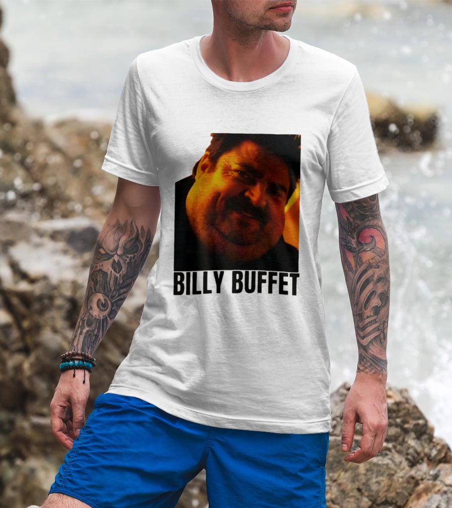 Billy Buffet Bootleg Meme Humor T-Shirt