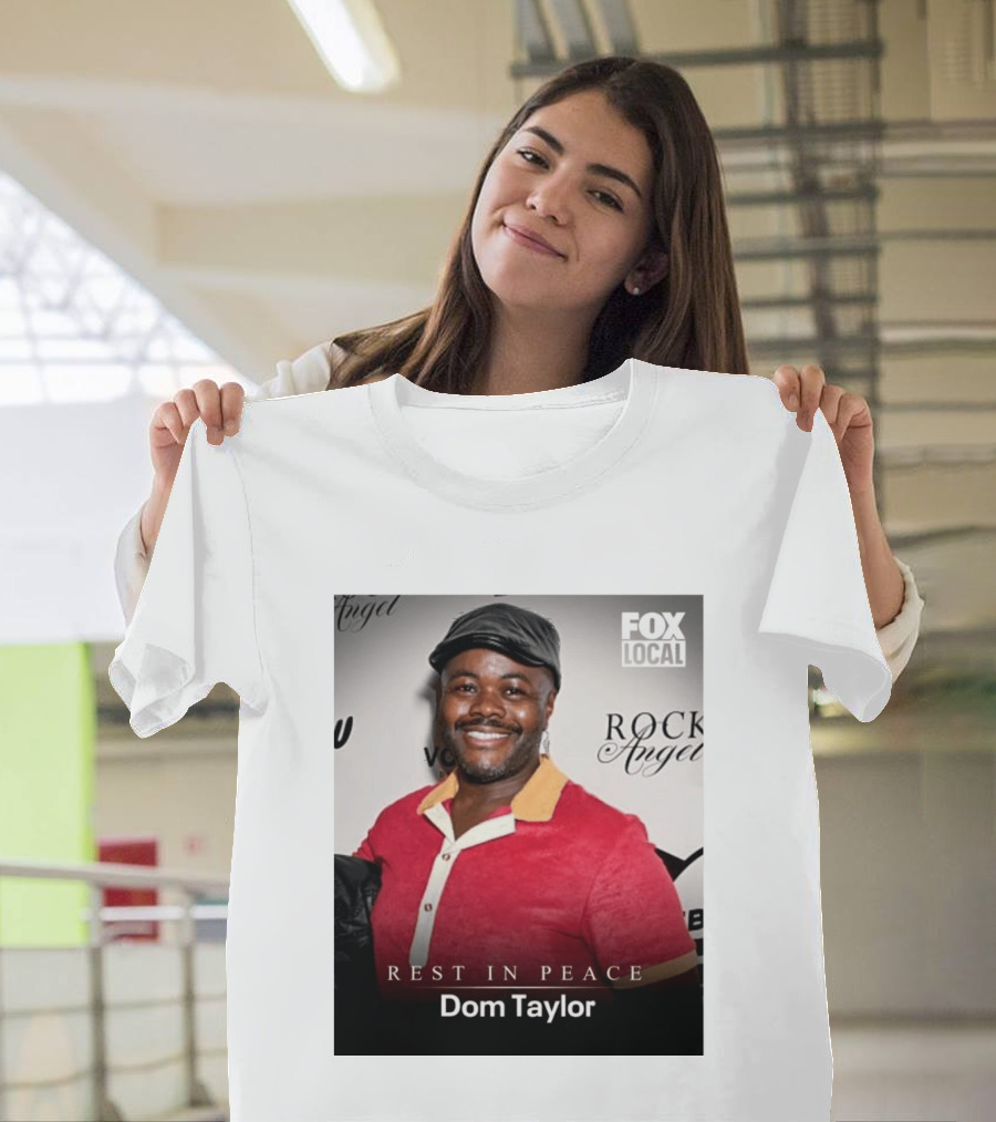 Rest In Peace Dom Taylor Celebrating Caribbean Cuisine Netflix Five Star Chef T-Shirt
