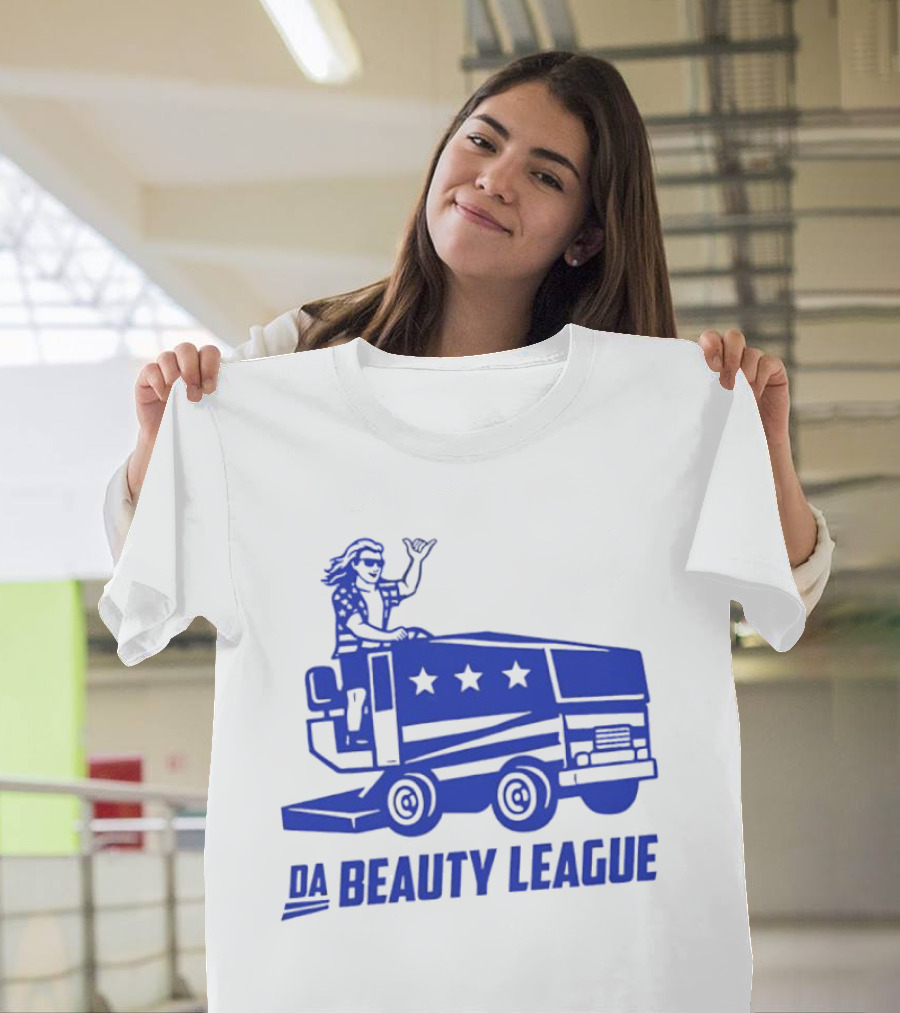 Da Beauty League Ice Resurfacer Shaka Sign T-Shirt