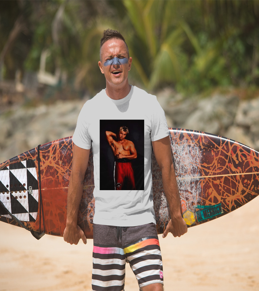 Stephen Kalyn Off Campus Body Maker Boxer Pose T-Shirt