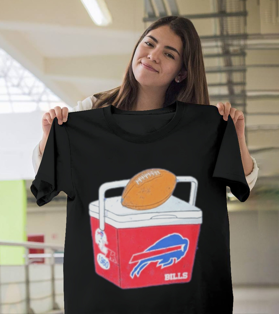 Buffalo Bills Cooler 1960 Football Wegmans Go Bills T-Shirt