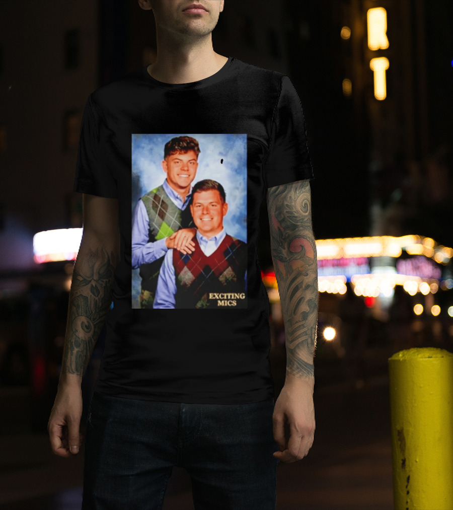 Cooper Dejean Reed Blankenship Step Brothers Exciting Mics T-Shirt