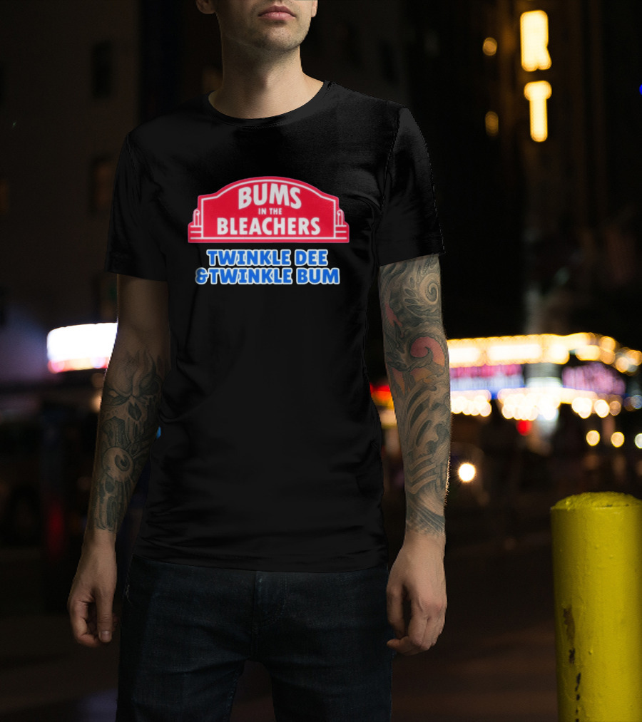 Bums In The Bleachers Twinkle Dee & Twinkle Bum T-Shirt
