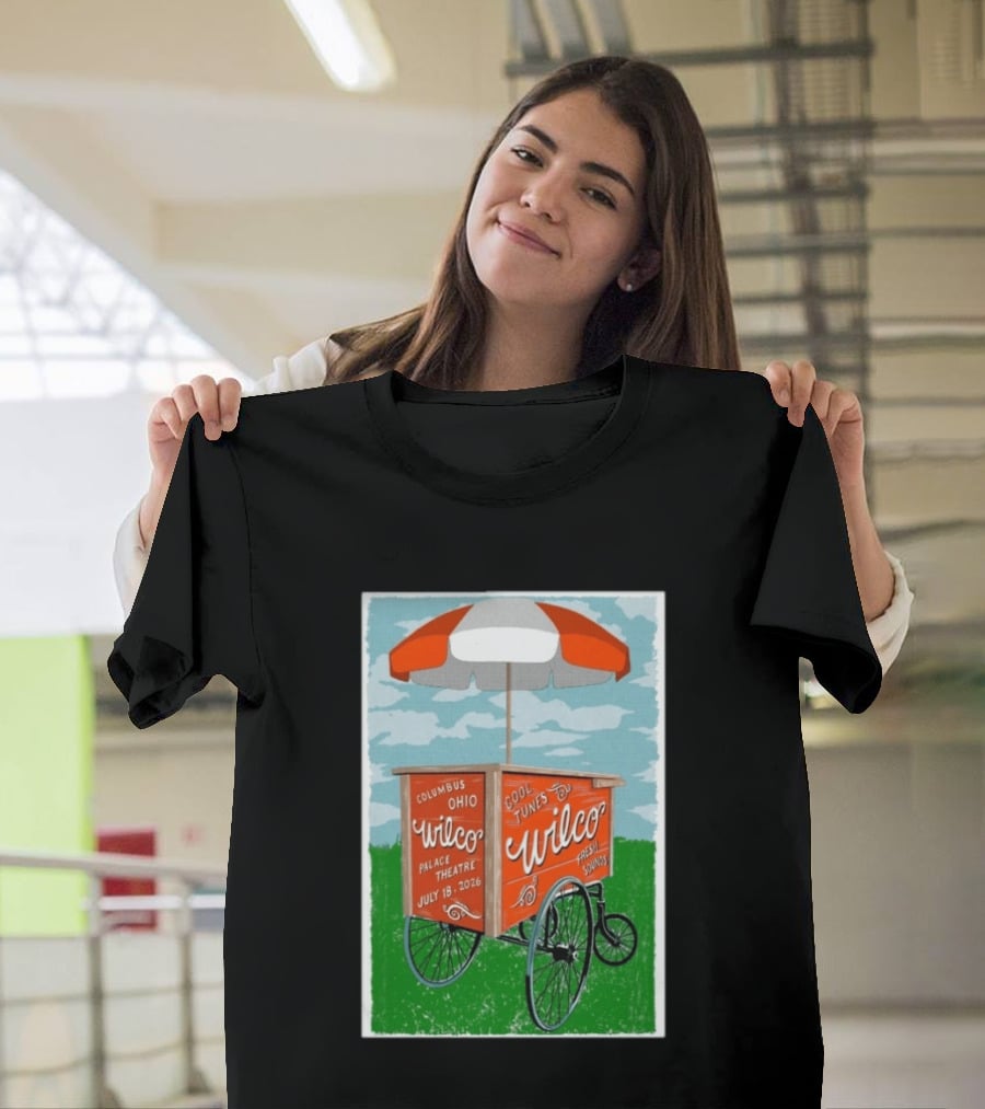 Wilco Cool Tunes Fresh Sounds Palace Theatre Columbus Ohio July 18 2026 T-Shirt