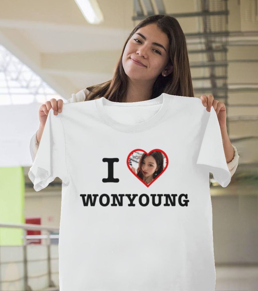 I Love Wonyoung Show What I Am Tour 2026 Heart T-Shirt