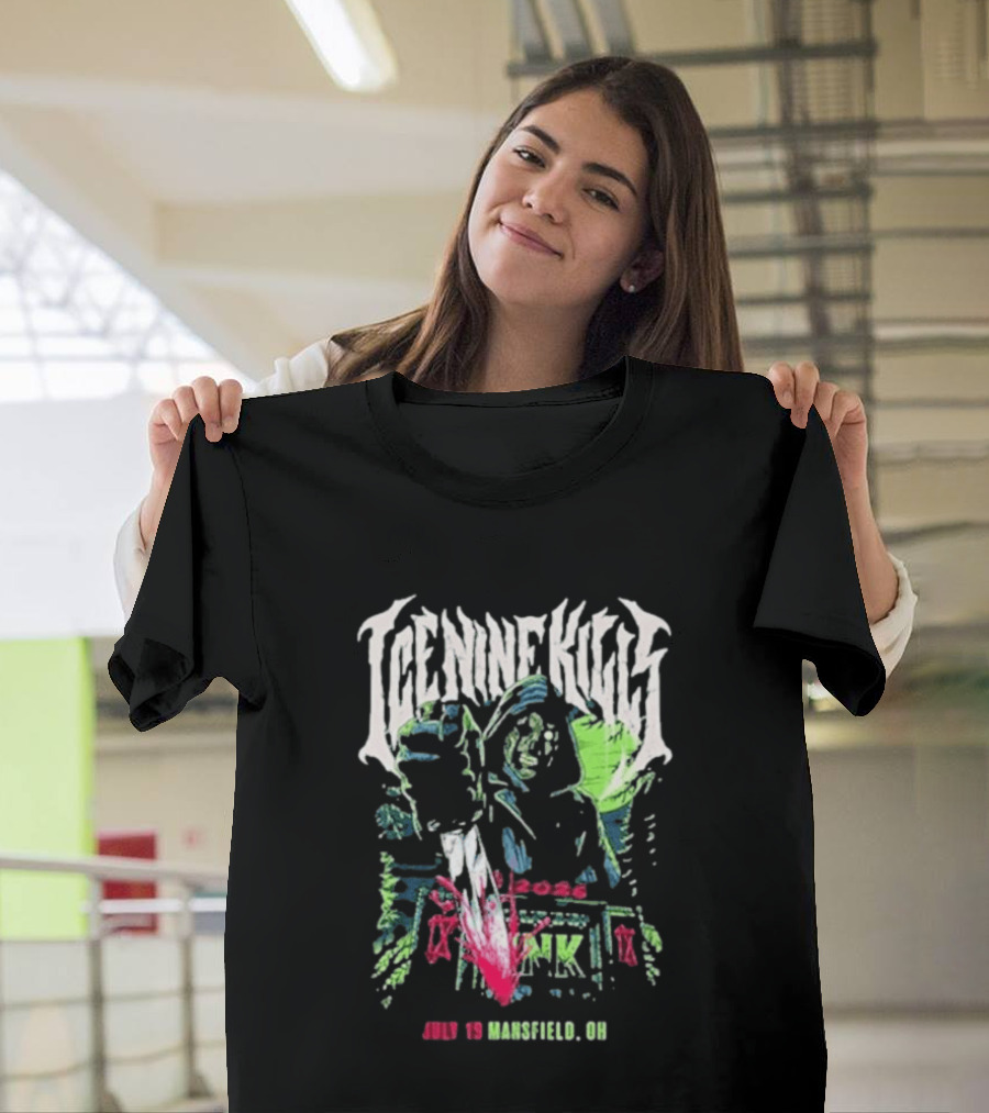 Ice Nine Kills Inkcarceration Event Mansfield OH July 19 2026 Horror Graphic Novel T-Shirt