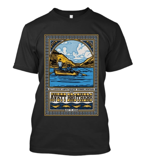 The Avett Brothers KettleHouse Amphitheater Bonner Montana July 19 2026 T-Shirt