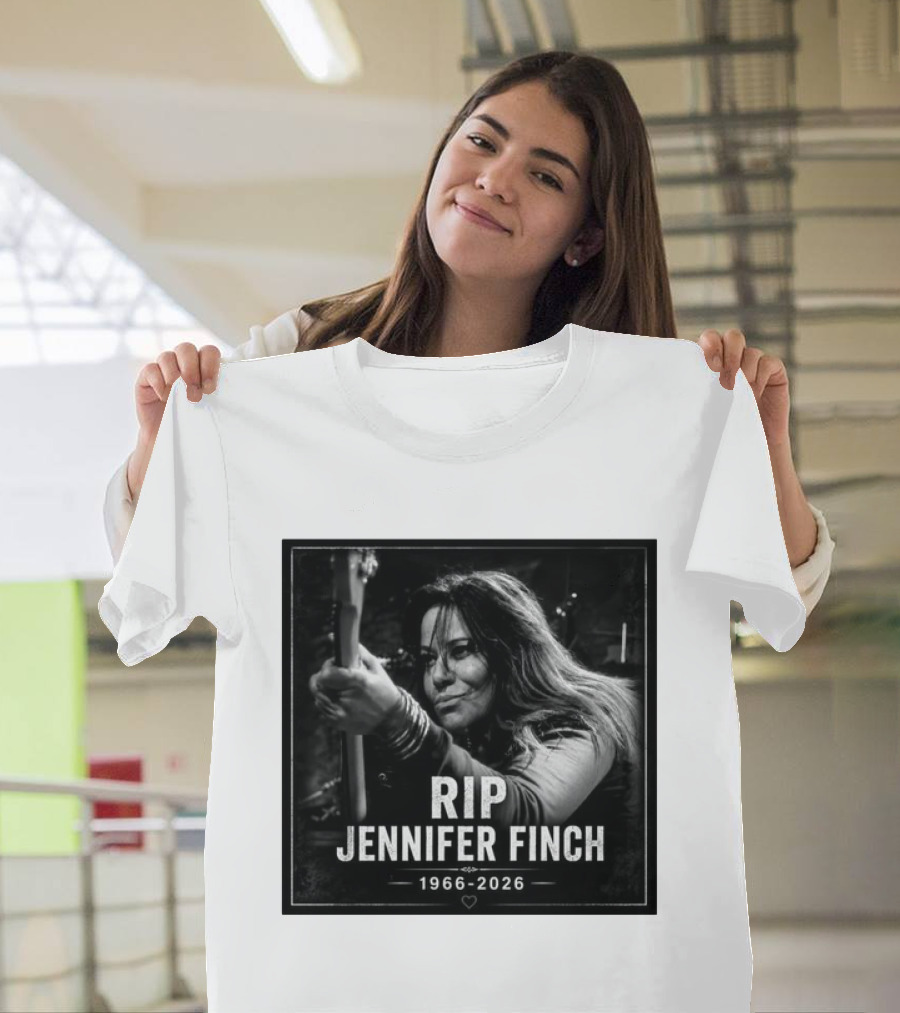 RIP Jennifer Finch 1966 2026 Memorial T-Shirt