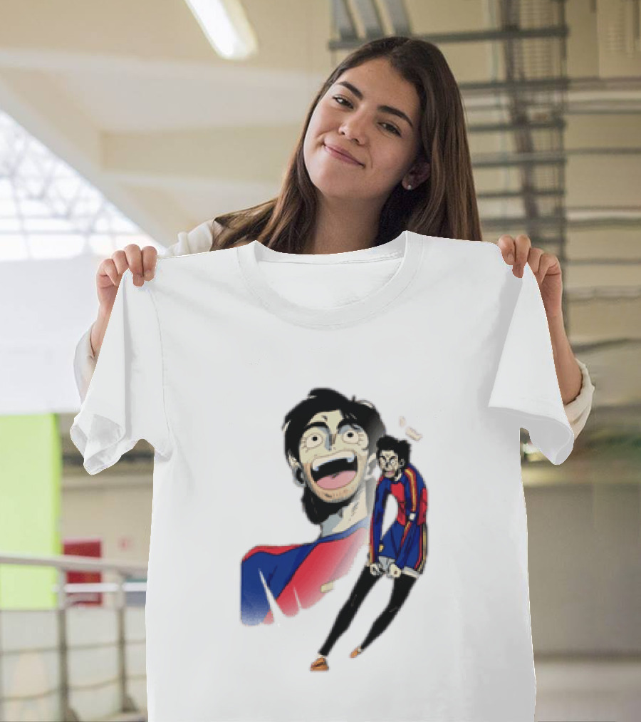 Ferran Torres Spain National Football Team Cartoon T-Shirt