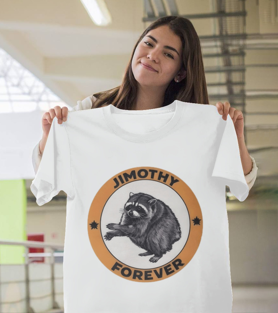 Jimothy Forever Seattle Raccoon Meme Merchandise T-Shirt