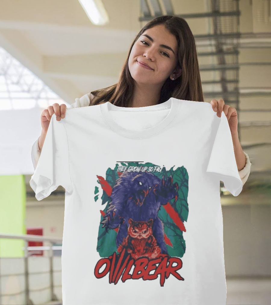 They Grow Up So Fast Owlbear Fantasy Creature T-Shirt