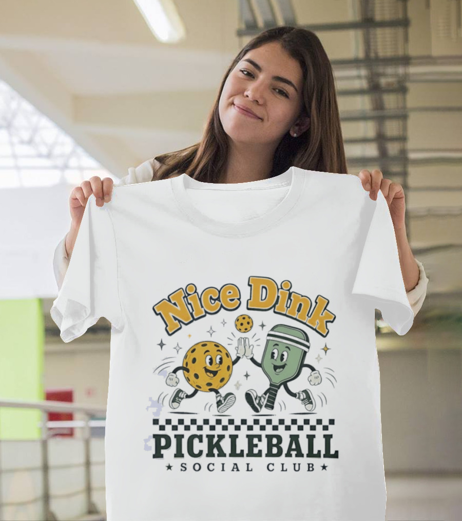 Nice Dink Pickleball Social Club High Five T-Shirt