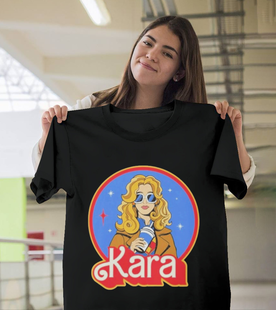 Kara 2026 Screencrush Sunglasses Coffee T-Shirt