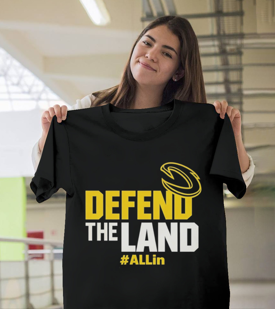 Cleveland Cavaliers Defend The Land #ALLin T-Shirt