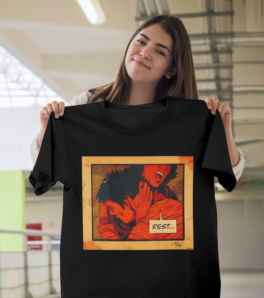 Dumb Dump Rest Vampire Biting Man T-Shirt