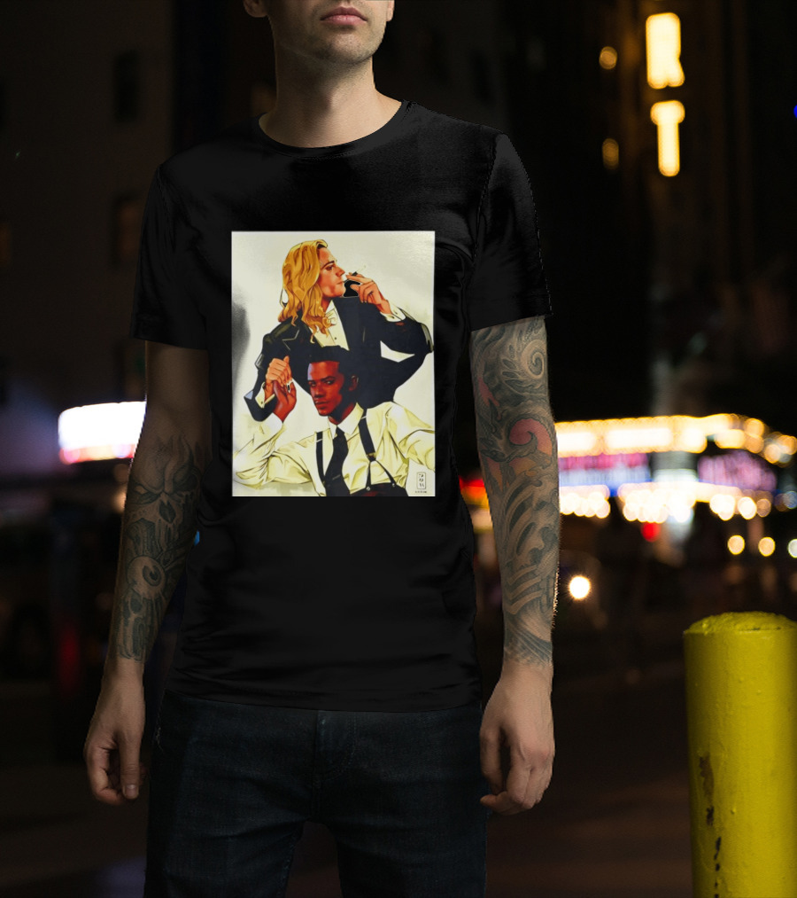 JMH Interview With The Vampire Lestat And Louis Smoking Portraits T-Shirt