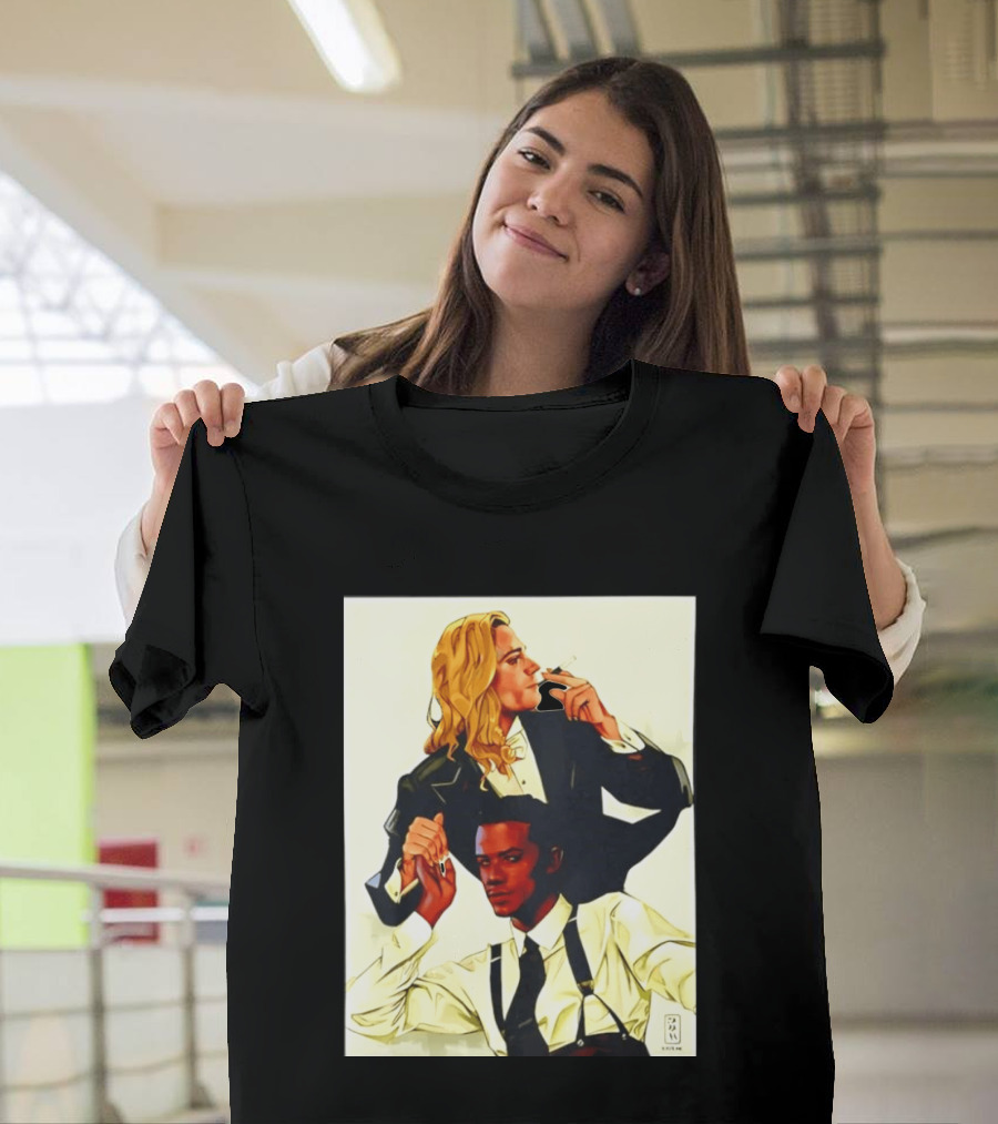 JMH Interview With The Vampire Lestat And Louis Smoking Portraits T-Shirt