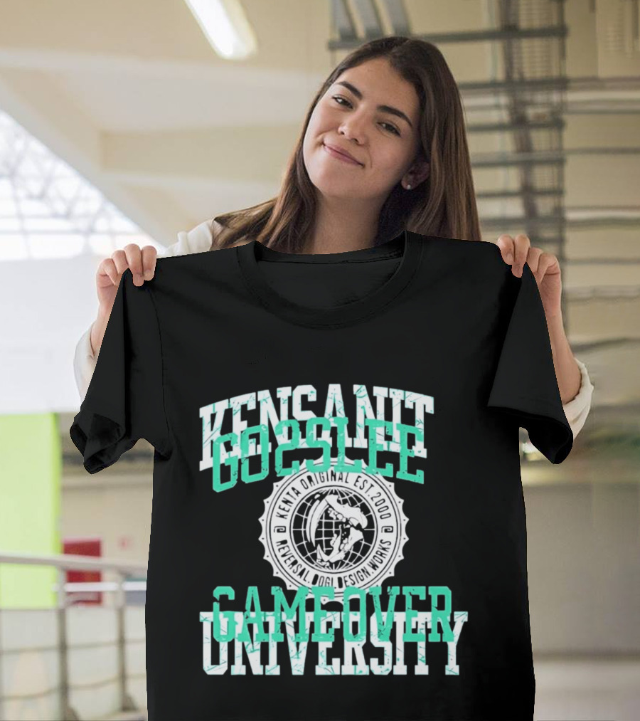 Kensanity Go2Sleep Gameover University Kenta Original Est 2000 Reversal Dogi Works T-Shirt
