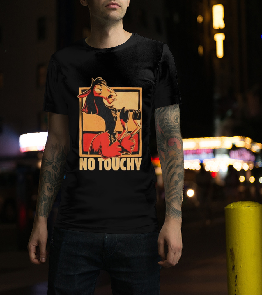 Kuzco Llama No Touchy Emperor's New Groove Movie T-Shirt