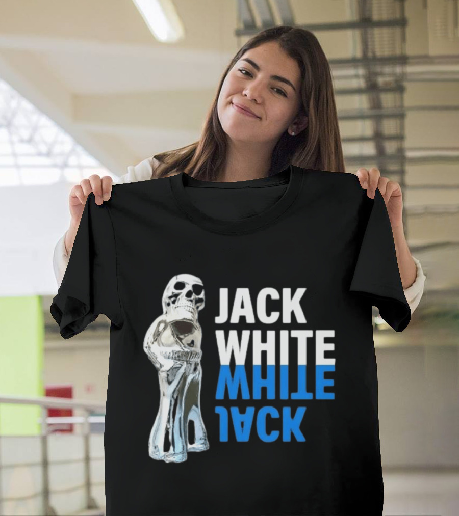 Jack White Frozen Charlatan Skull Third Man Records Store T-Shirt