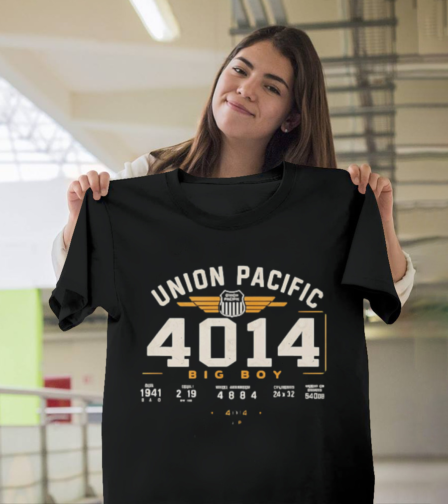 Union Pacific 4014 Big Boy 4 8 8 4 Train T-Shirt