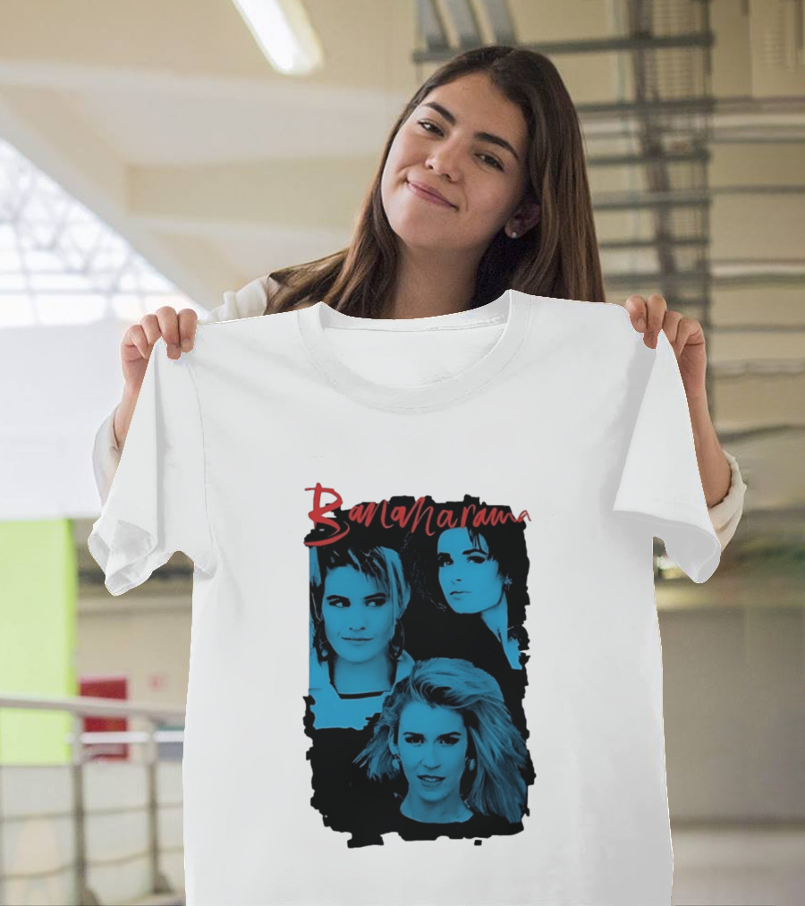 Bananarama 80s Pop Halftone T-Shirt