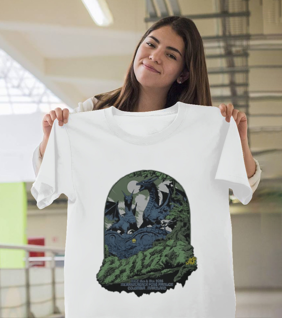 Dragons July 18th 19th 2026 Merriweather Post Pavilion Columbia Maryland T-Shirt