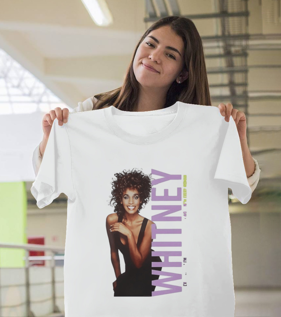 Whitney Houston I'm Every Woman Iconic Music Legend T-Shirt
