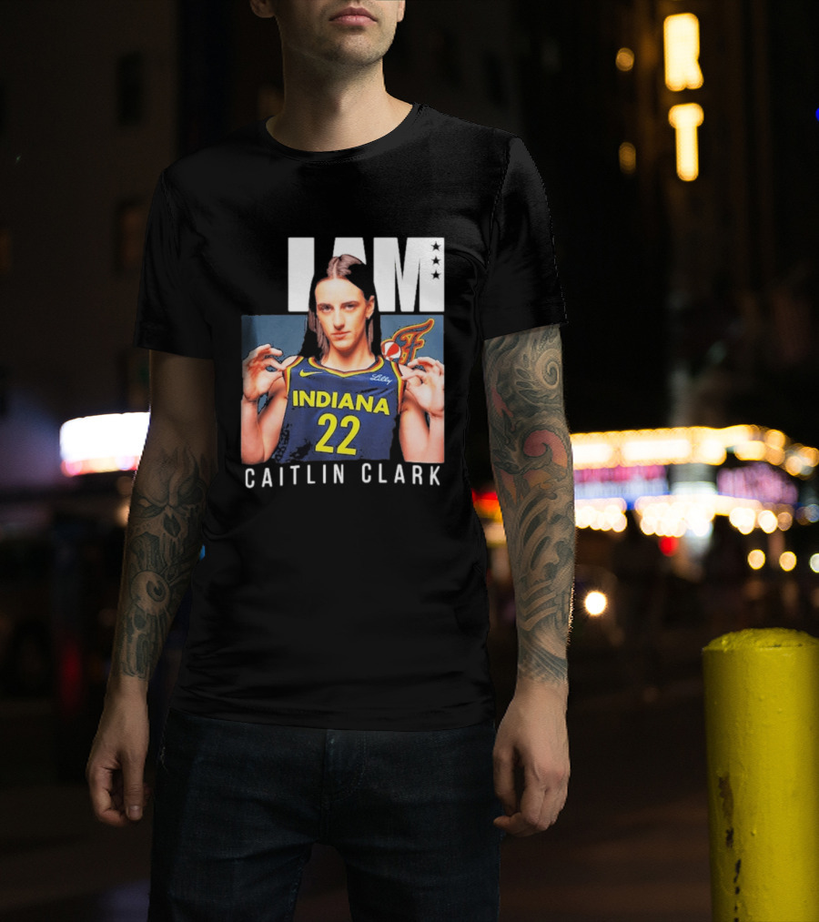 Caitlin Clark Indiana Fever Basketball SLAM Magazine I AM T-Shirt
