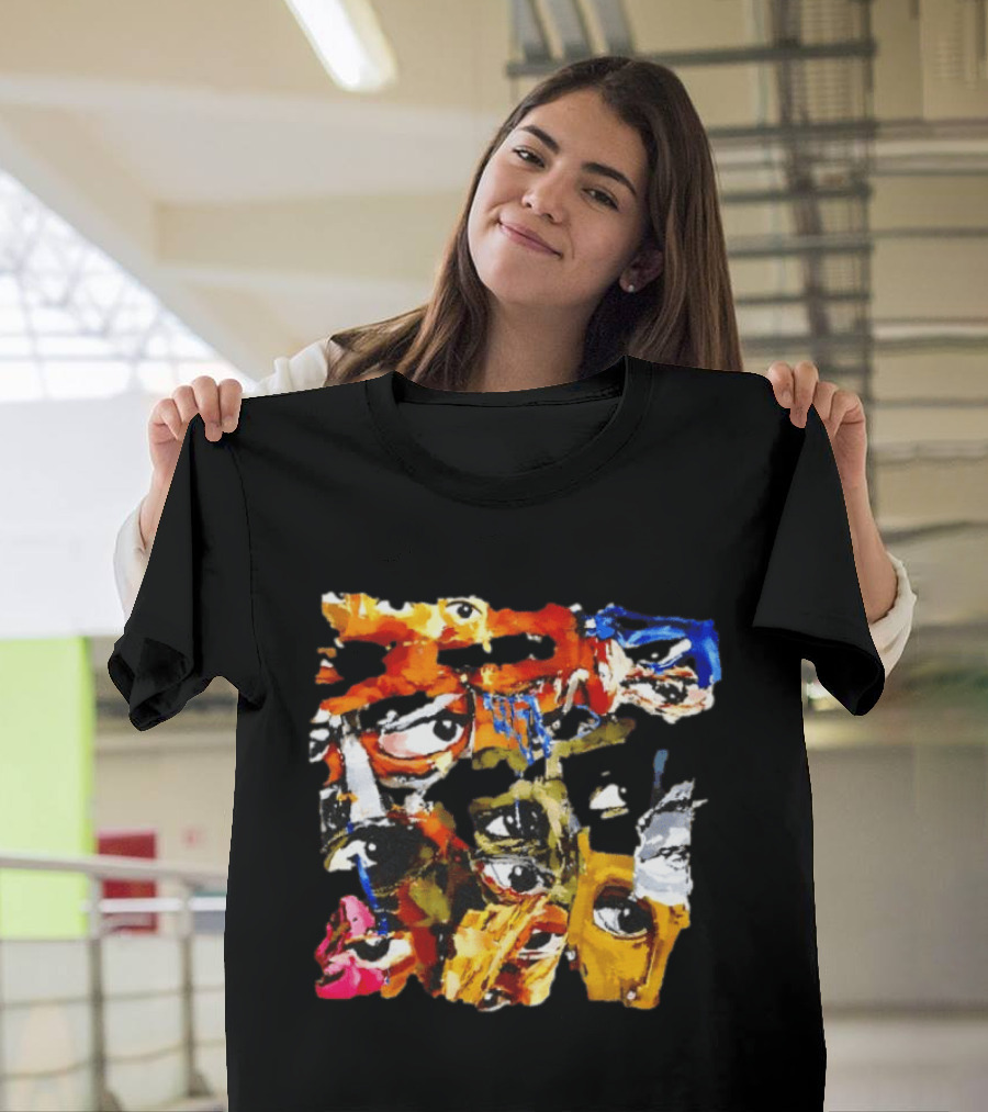 J Cole 4 Your Eyez Only Album Cover Collage Eyes Music T-Shirt