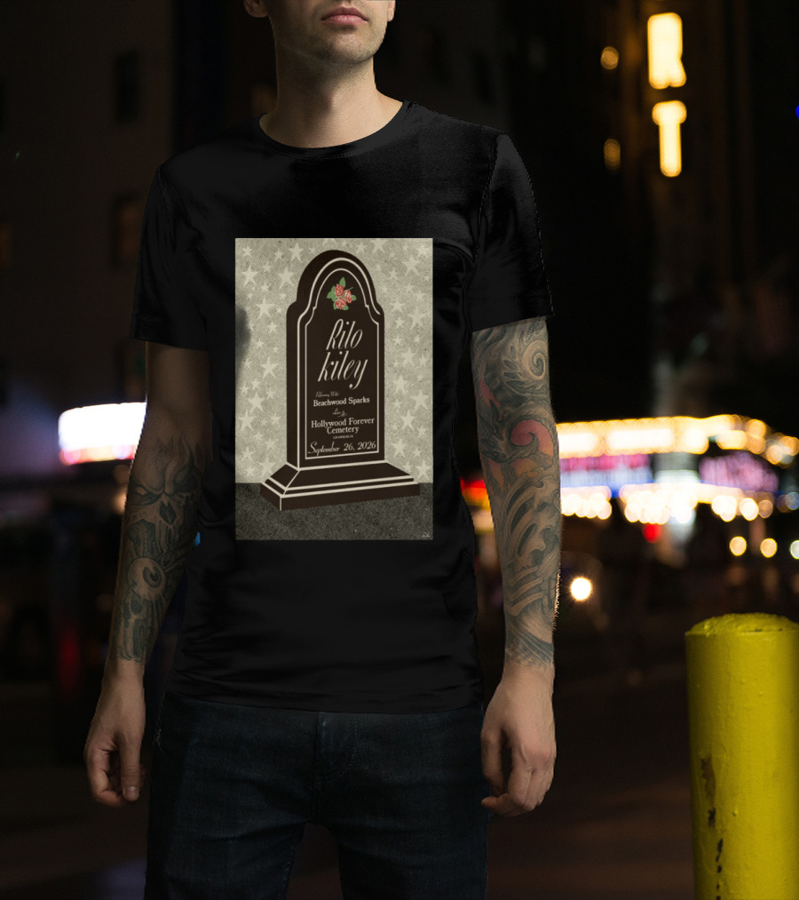 Rilo Kiley Featuring Beachwood Sparks Hollywood Forever Cemetery Los Angeles September 26 2026 T-Shirt