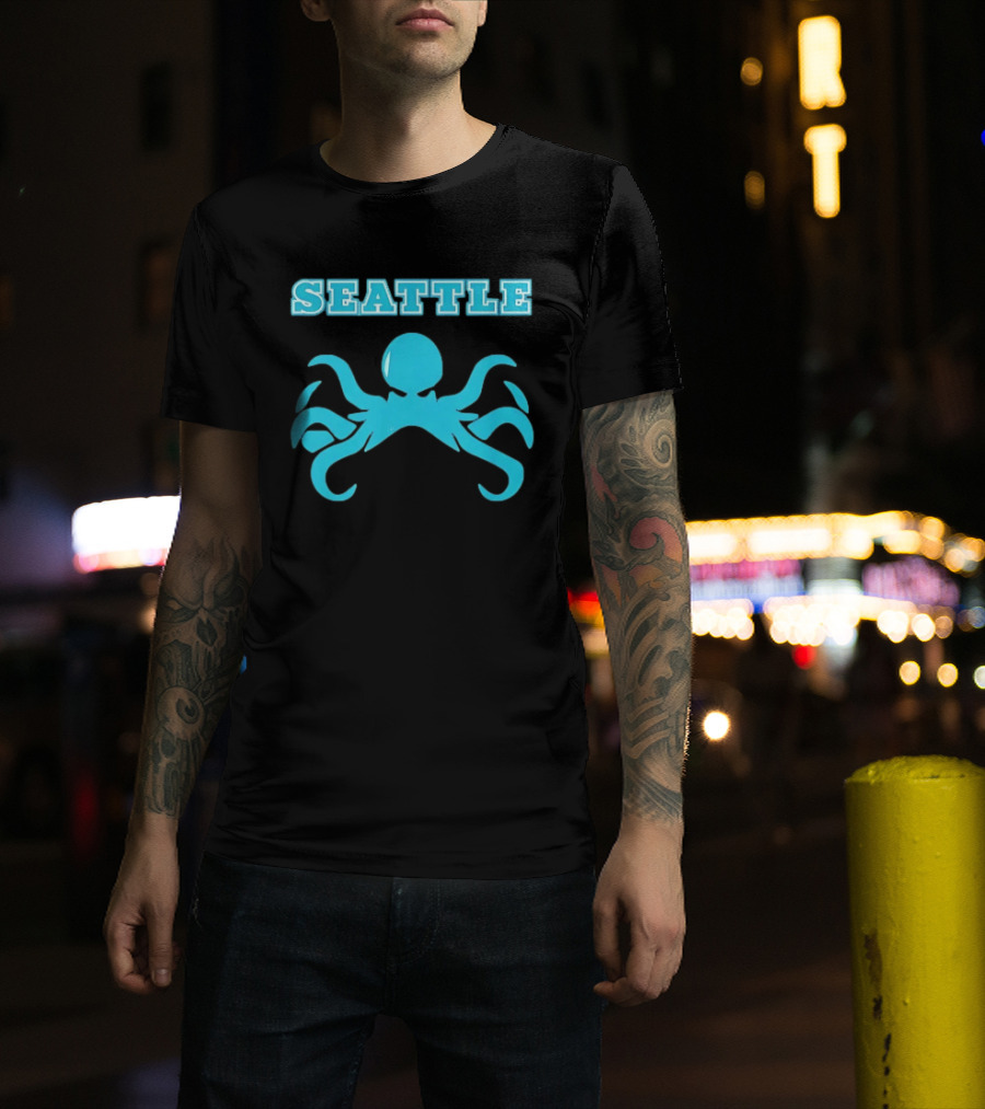 Seattle Kraken Team Octopus T-Shirt