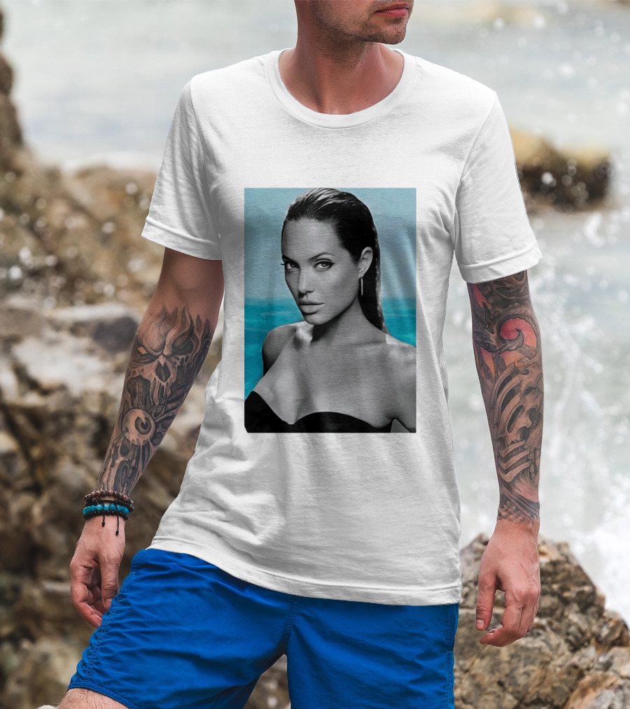 Angelina Jolie Ocean View T-Shirt