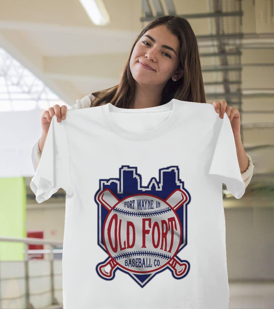 Fort Wayne IN Old Fort Baseball Co Indiana T-Shirt