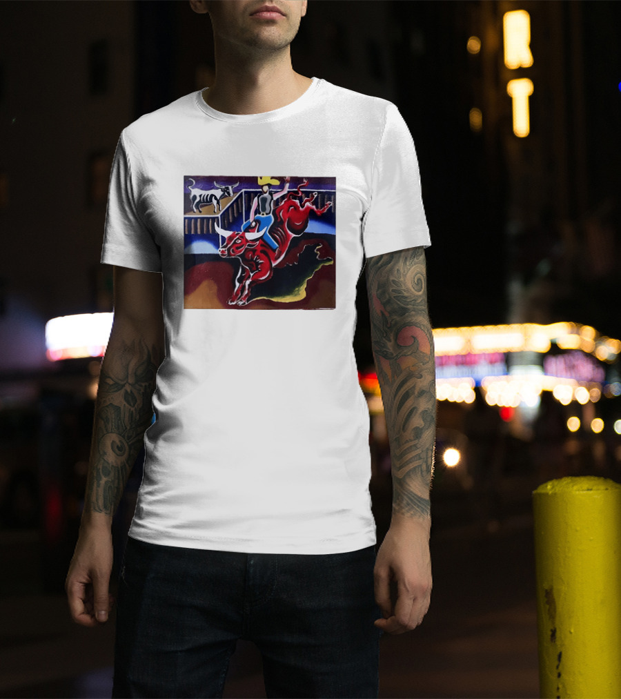 I Went To A Rodeo And All I Got Was A Shitty Rage Former Cowboy Bull Riding Rodeo T-Shirt