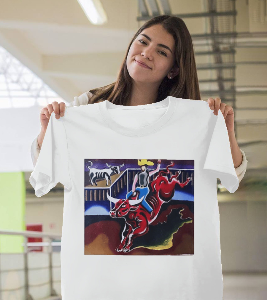 I Went To A Rodeo And All I Got Was A Shitty Rage Former Cowboy Bull Riding Rodeo T-Shirt