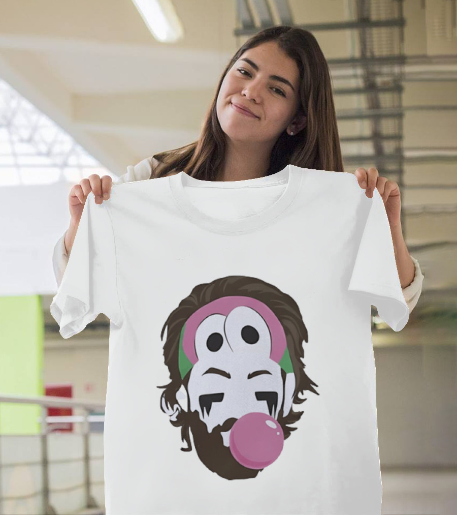 Keanu Reeves Bubblegum Pop Art Cartoon T-Shirt