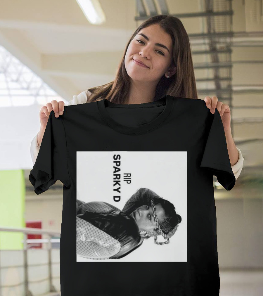 RIP Sparky D 80s Rap Legend Remembered T-Shirt