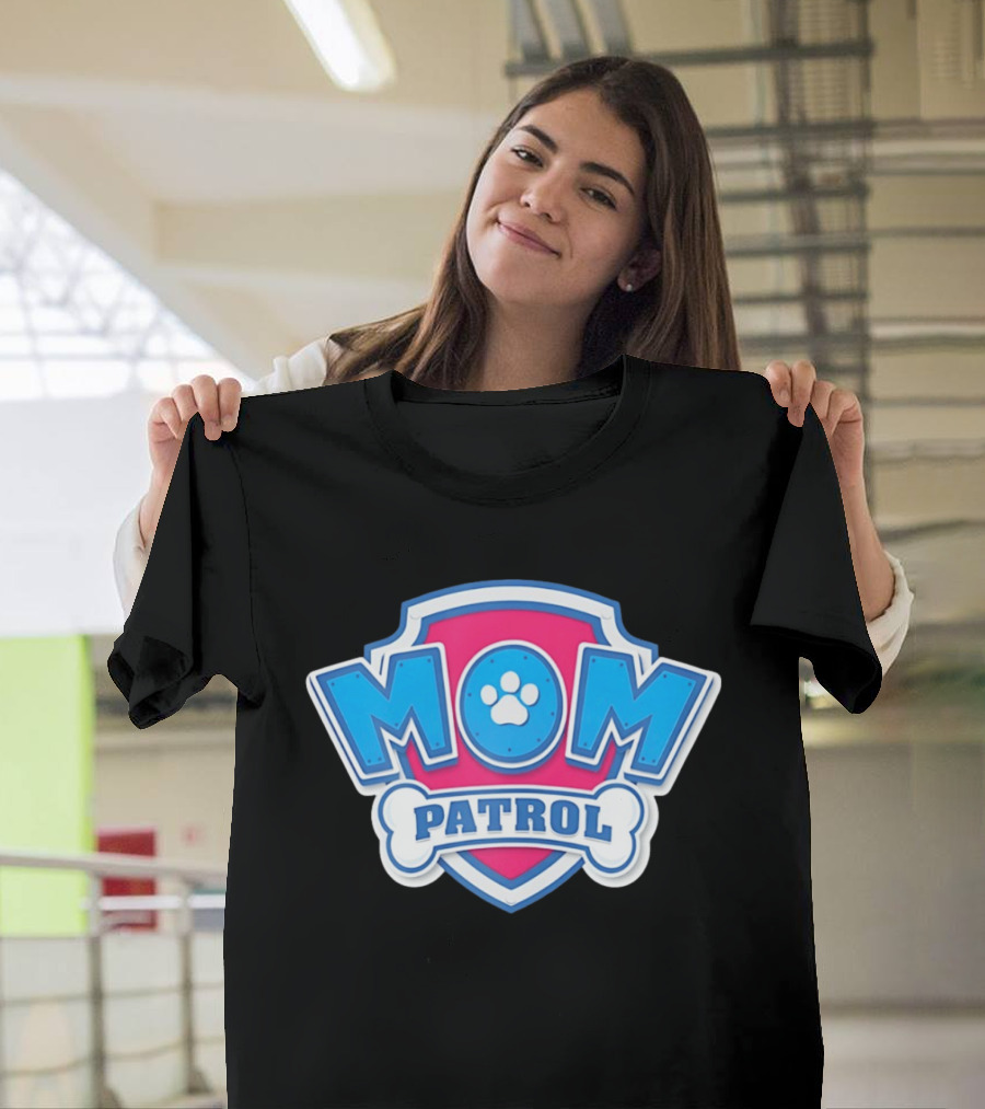 Mom Patrol Paw Patrol Mother's Day T-Shirt