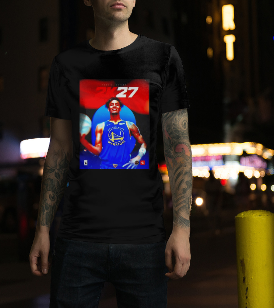 Golden State Warriors NBA 2K27 Rookie Edition Number One Player T-Shirt