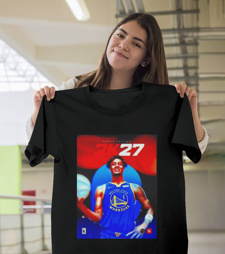 Golden State Warriors NBA 2K27 Rookie Edition Number One Player T-Shirt
