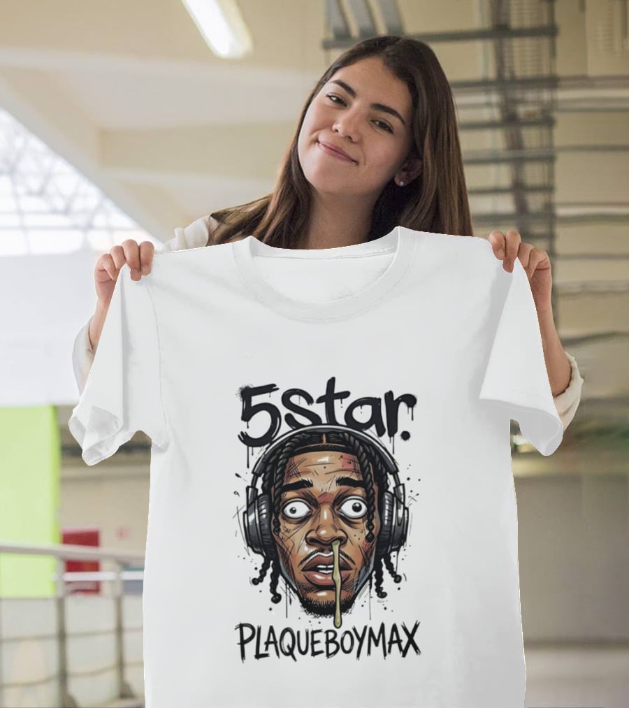 Plaqueboymax 5 Star Twitch Streamer T-Shirt