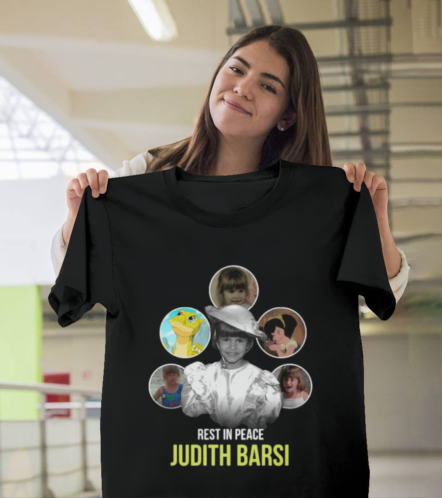 Rest In Peace Judith Barsi Tribute With Memorable Childhood Images T-Shirt