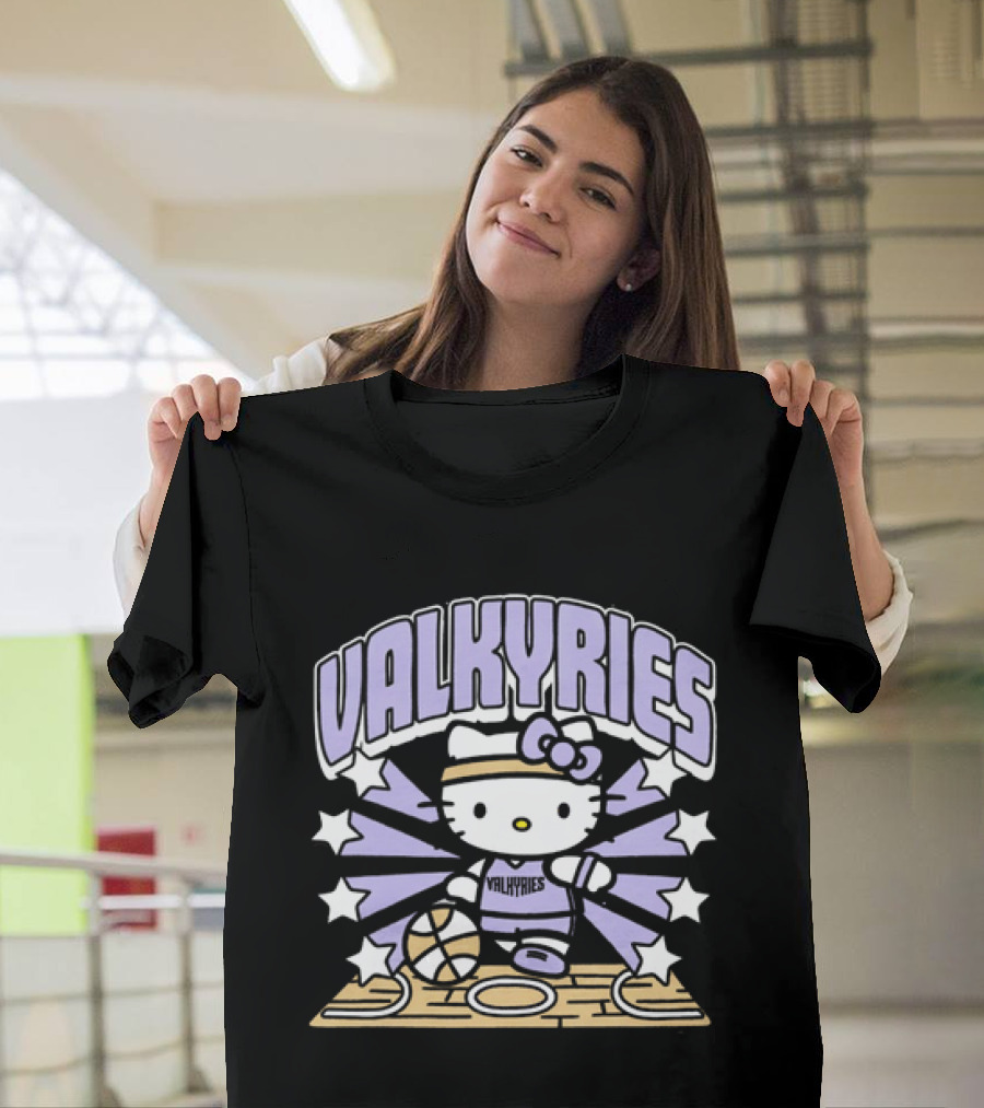 Hello Kitty Valkyries Basketball T-Shirt