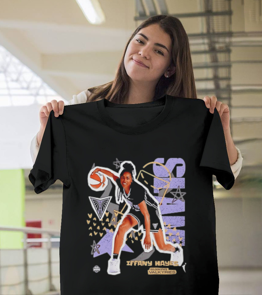 Tiffany Hayes Golden State Valkyries Basketball WNBA 15 T-Shirt