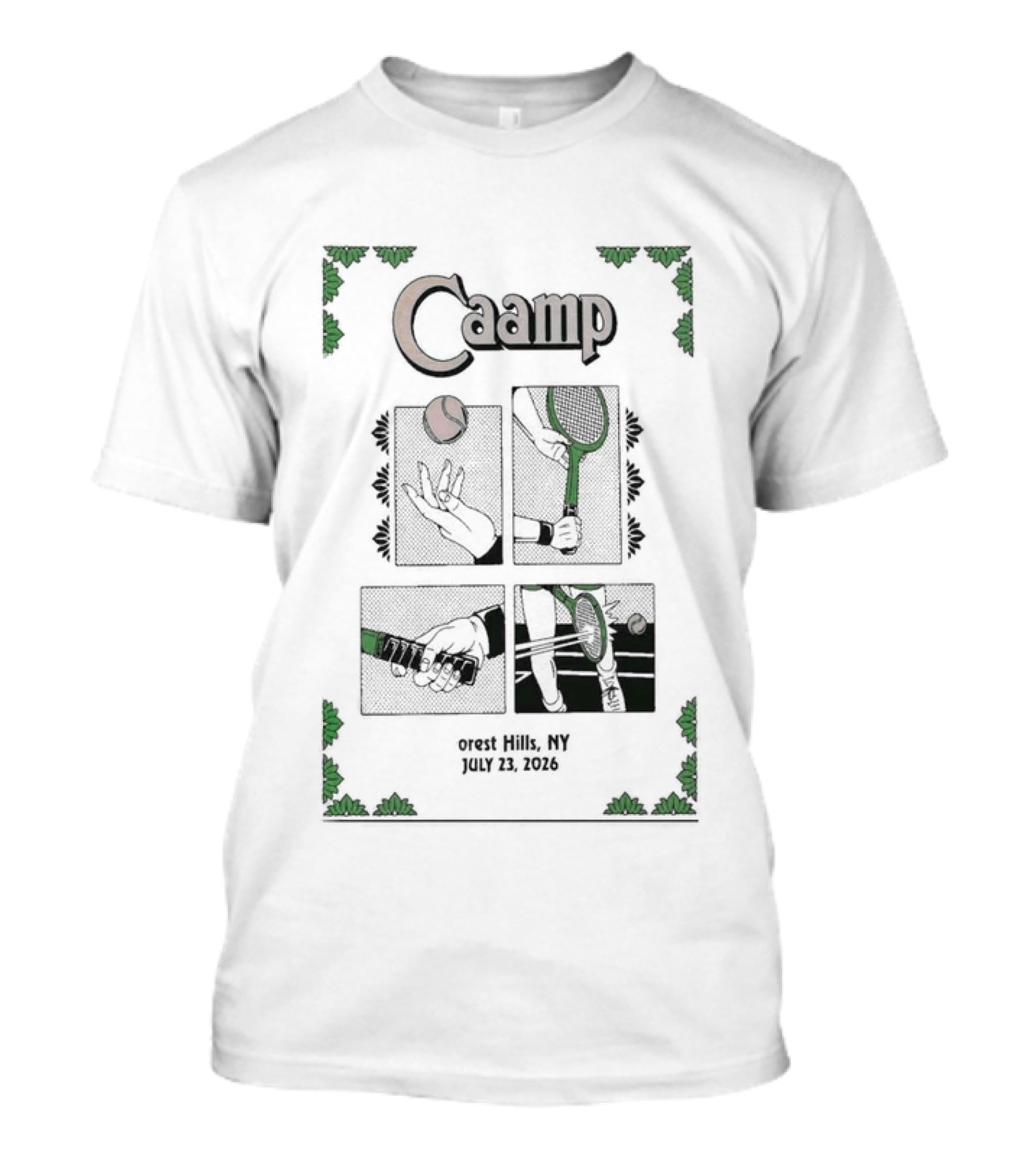 Caamp Tennis Forest Hills NY July 23 2026 T-Shirt