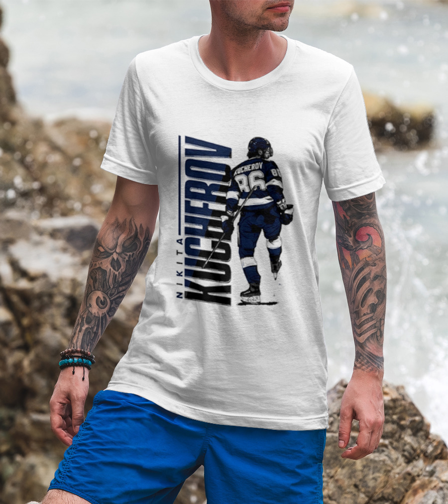 Nikita Kucherov Tampa Bay Lightning NHL Player Skating Number 86 T-Shirt