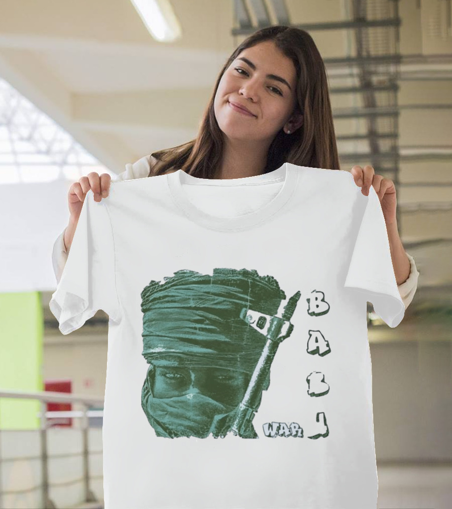 War Baby Soldier With Rifle And Turban T-Shirt