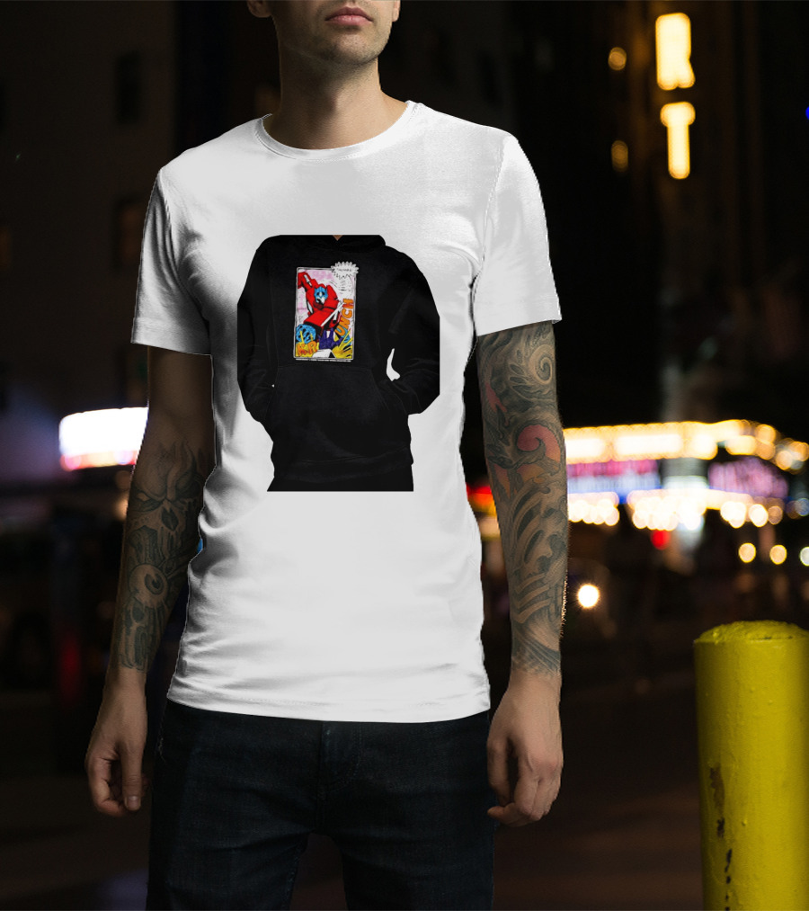 Optimus Prime Transformers Pow Krunch Comic T-Shirt